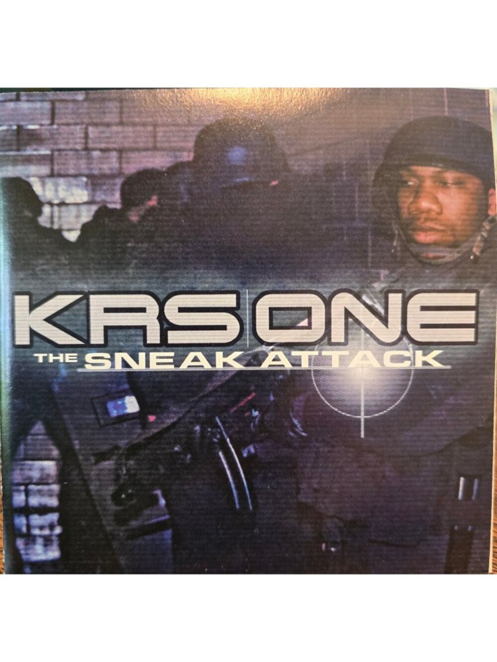 KRS-One Sneak Attack 2001 Hip-Hop Album Featuring Gritty Lyrics & more 37974cd